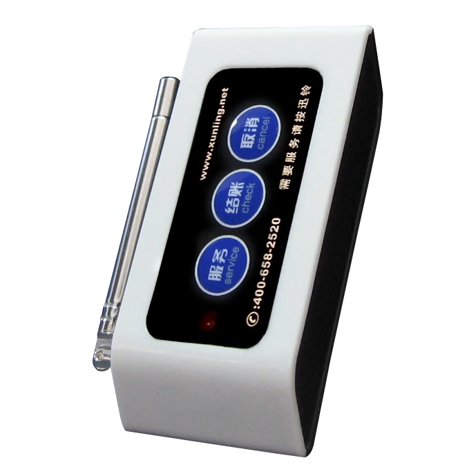 
Long Distance Wireless Pager System Construction Site Elevator Waiter Call Button System 