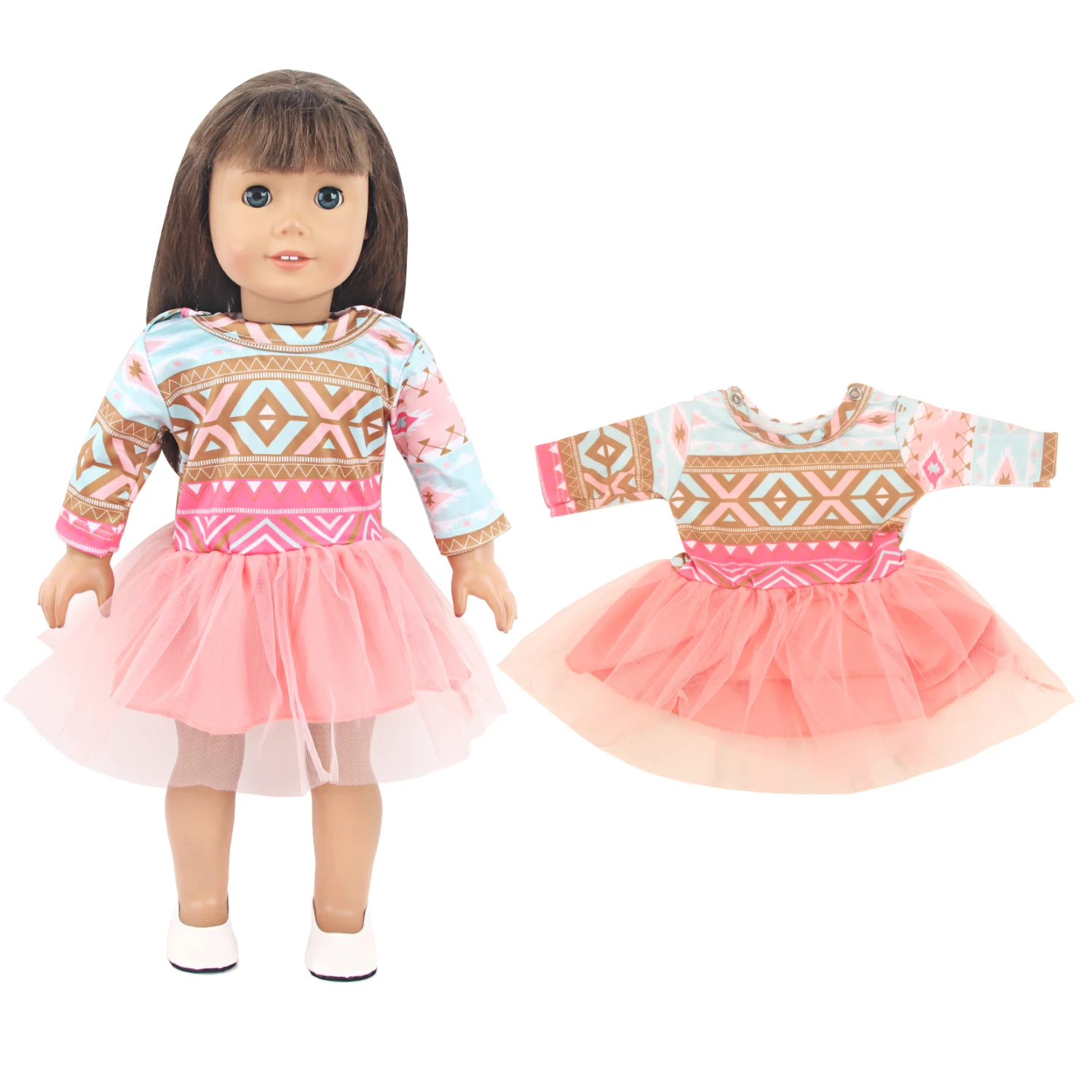 New Arrival 18 inch American Doll Girl Dress Doll Clothes
