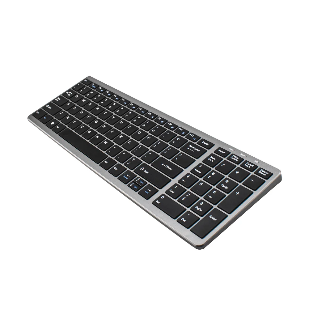 Ultra-thin Mini PCB Keyword 2 Wireless Nano USB Keycaps Laser Magic Laptop Keyboard