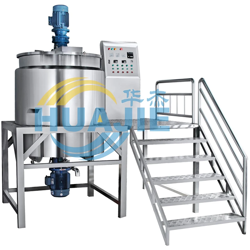HUAJIE Liquid Soap Mixer Liquid Detergent Mixing Tank Make Pomade Machine Machine Pomade