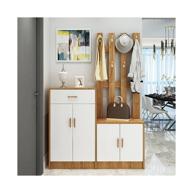 
Entryway living room new design coat shoes rack cabinet organizer spacesaving 