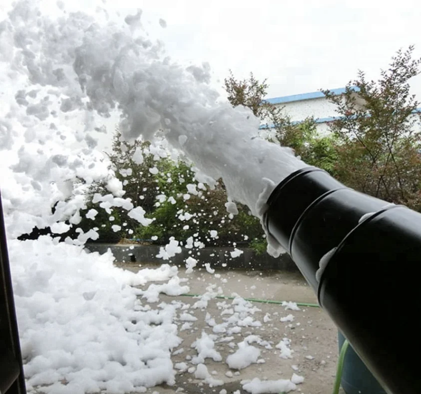 Popular Beach Party Spray Foam Machine Event Rental Snow Making Foam Jet Machine Outdoor Moving Head Foam Spray Equipment YS-41