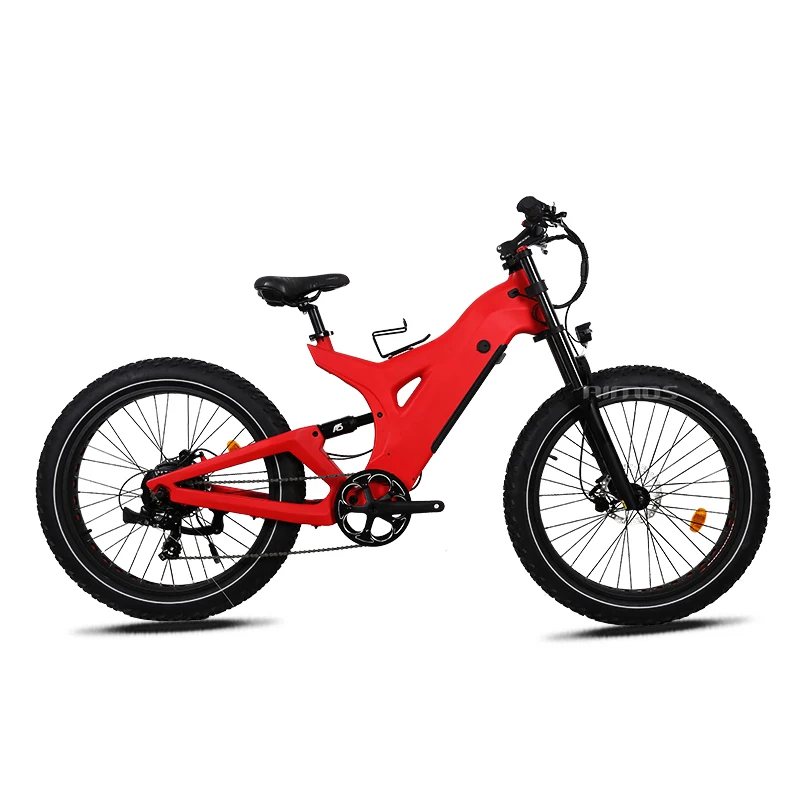 mid drive motor perfect design carbon fiber frame with motor carbon emtb ebike frame 29 battery full suspension