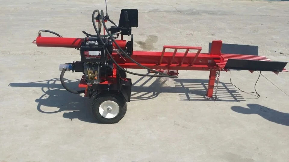 BRT HOT SELLING 50T log splitter with log lifter wood log machine
