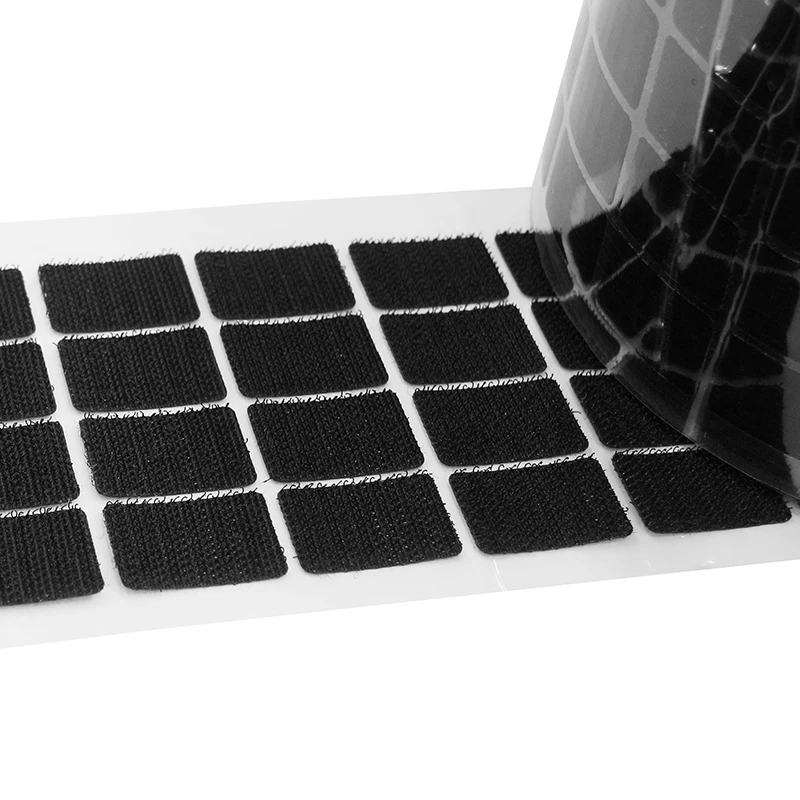 25mm Custom Nylon  Fastener No Glue Adhesive Hook and Loop Sewing-On Magic Tape Velcroes Reusable Hook And Loop Tape Velcroes