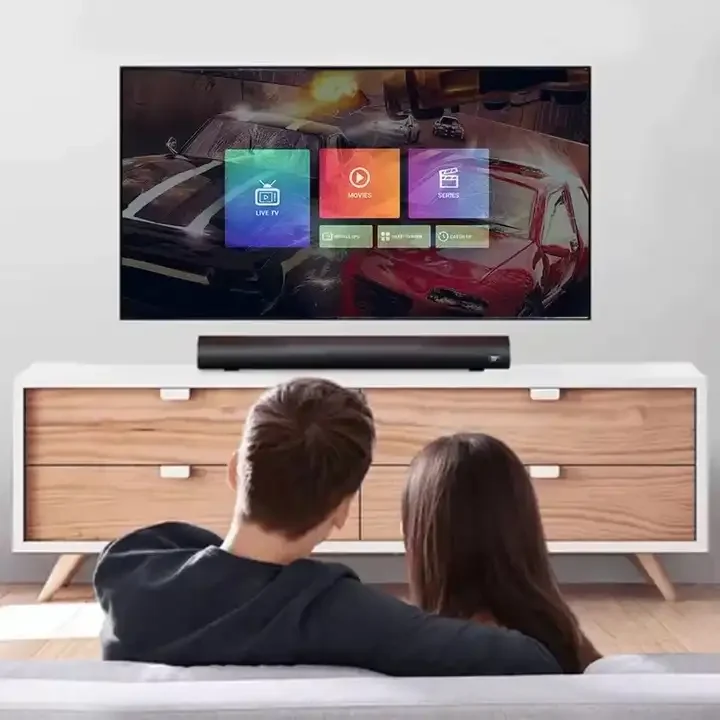 Распродажа Sansat 2024 4K Арабская коробка для Android RK3 Smart TV Media Player Setup Box Бесплатная пробная Кредитная панель ближневосточный арабский марокканский