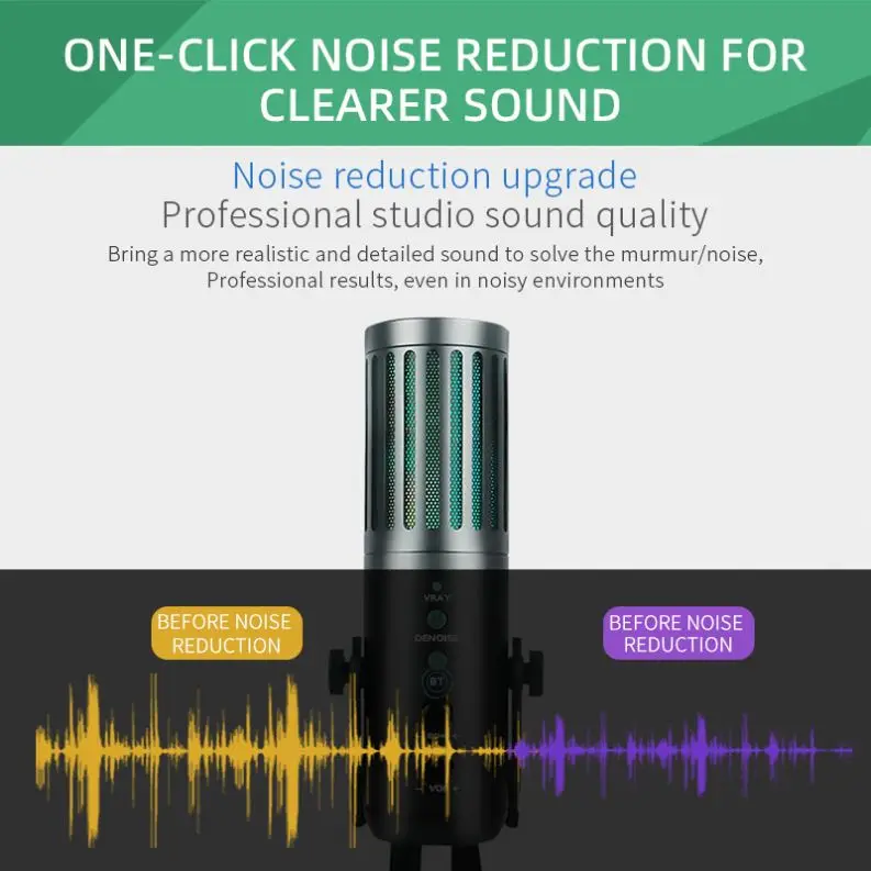 LEIMIC W902 Factory Supplying Clip Microphone Gaming Preamplifier