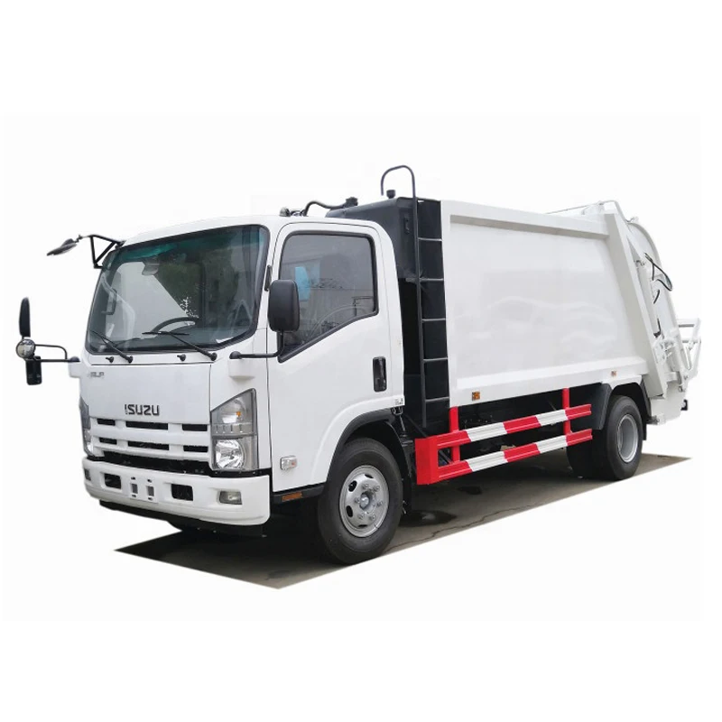 ISUZU 10 cubic meter 4X2 6-WHEELER 5 tons garbage compactor truck