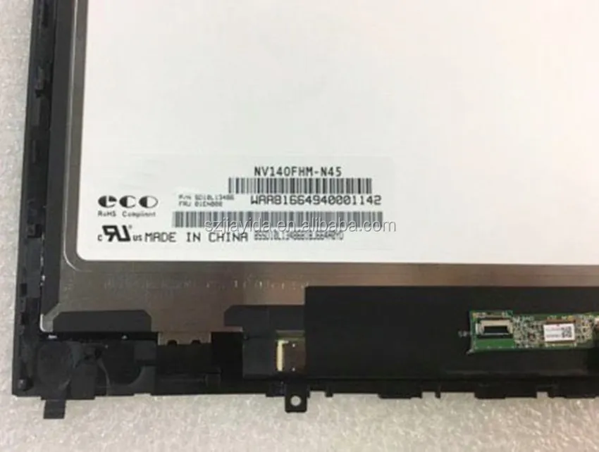 14 inch LCD replacement for Lenovo ThinkPad Yoga 460 laptop NV140FHM-N41 FHD 1920*1080 LCD Display Touch Screen Assembly