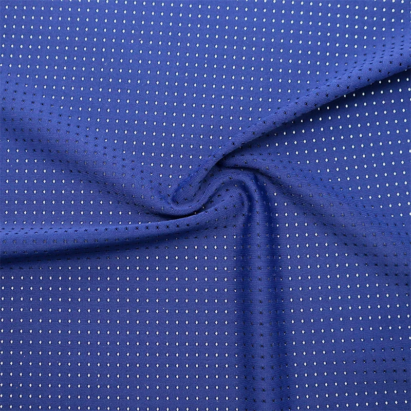 High Quality  200 GSM Polyester Spandex Sportswear yoga Lycra Fabric 4 way stretch lycra knitted lululemon jacquard mesh fabric