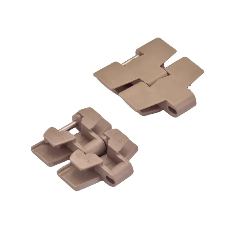 Hongsbelt HS-880TAB-BO-K325 chain conveyor side flexing plastic chain conveyor belt