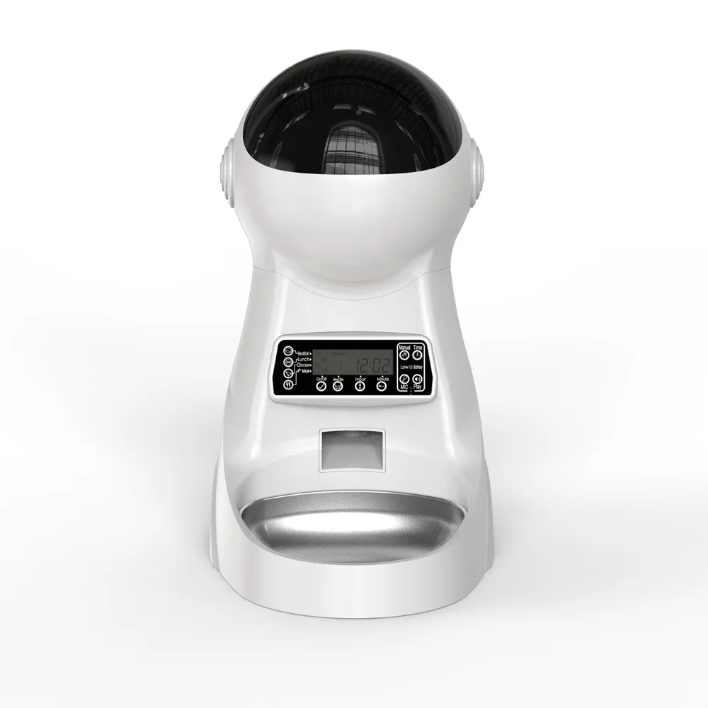 free shipping China Pet Supplies Dog Feeder Automatic Adjustable Automatic Cat Pet Feeder