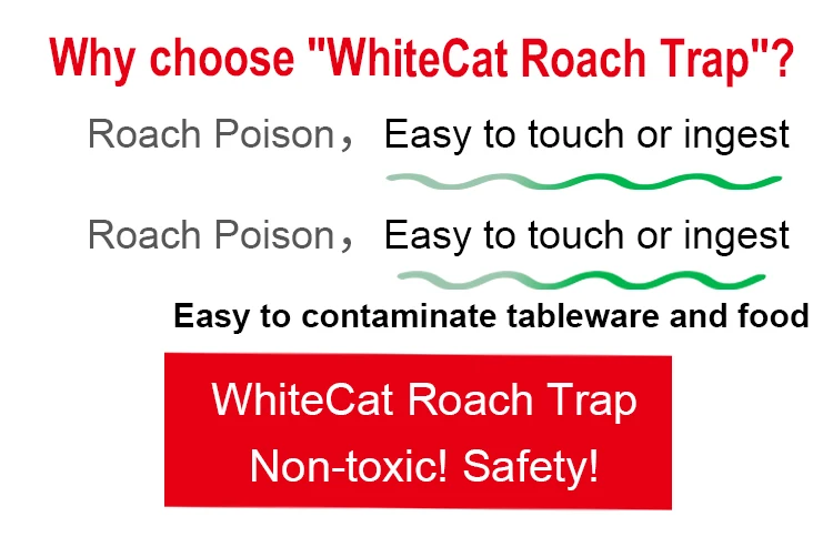 Killing Cockroaches Glue Trap Roach Catcher Cockroach Glue House OEM Roach Bait Trap Glue
