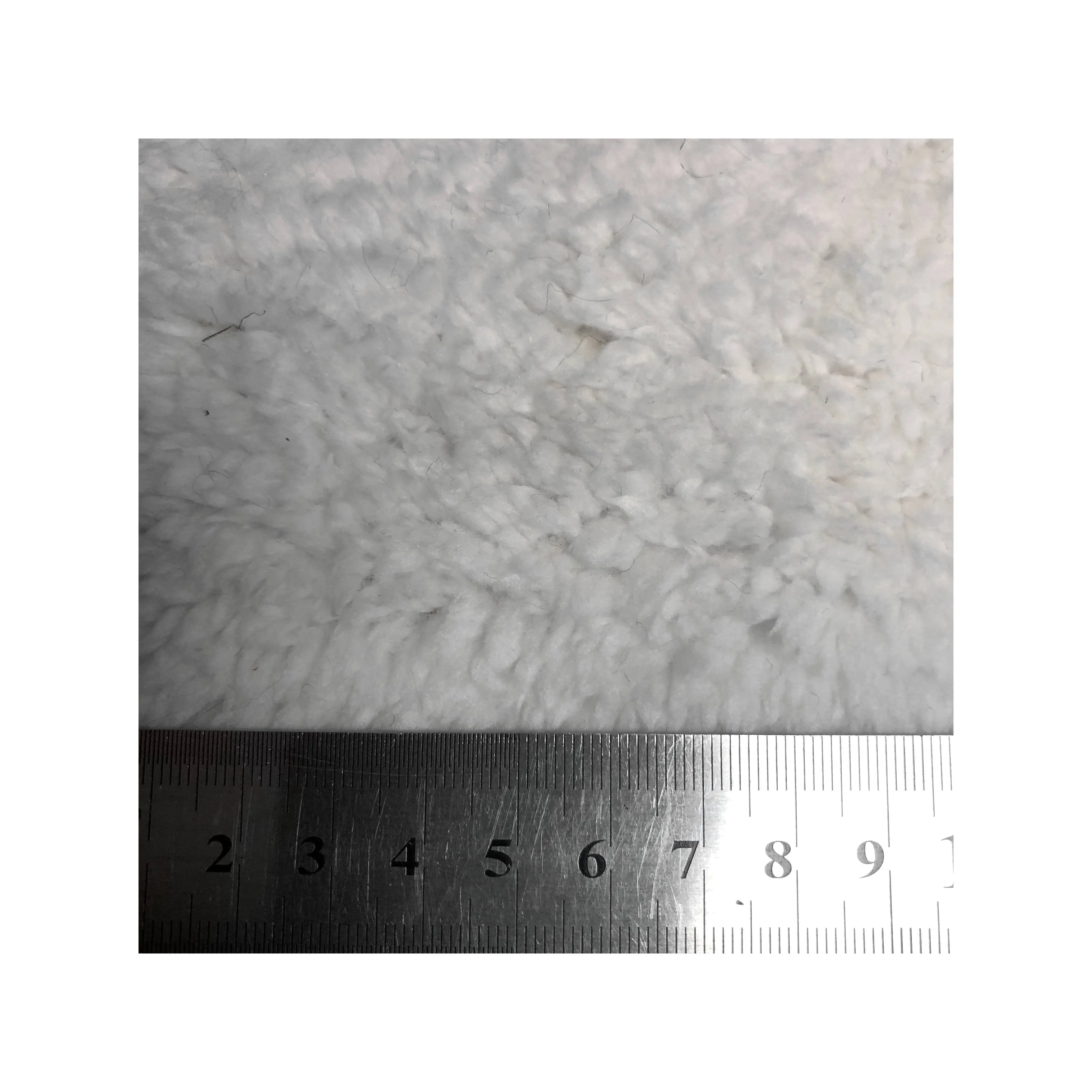 2022Best Quality Wholesale Super Soft Cheap Wool Polar Sherpa Boucle Fleece Fabric For Coat