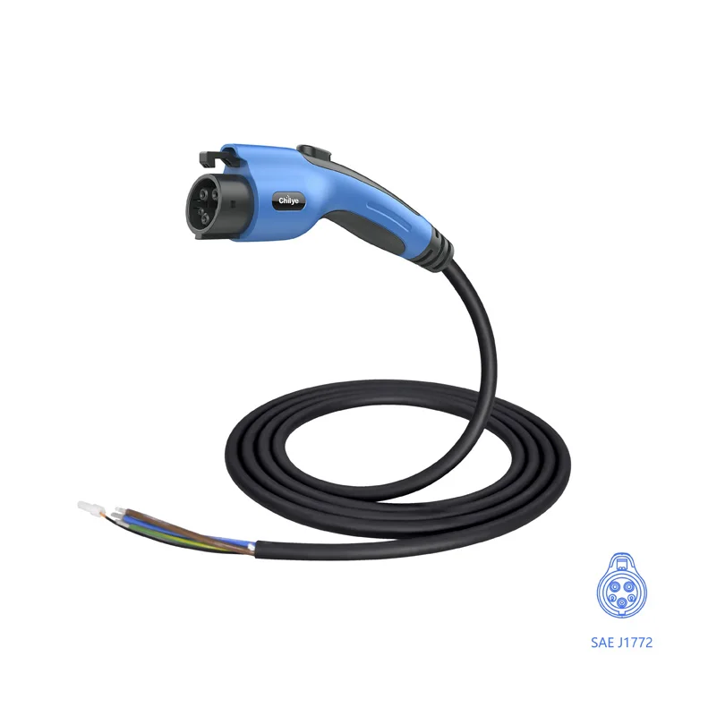 SAE j1772 Electric Vehicle Connector Plug for conductive charging of Electric Vehicle
