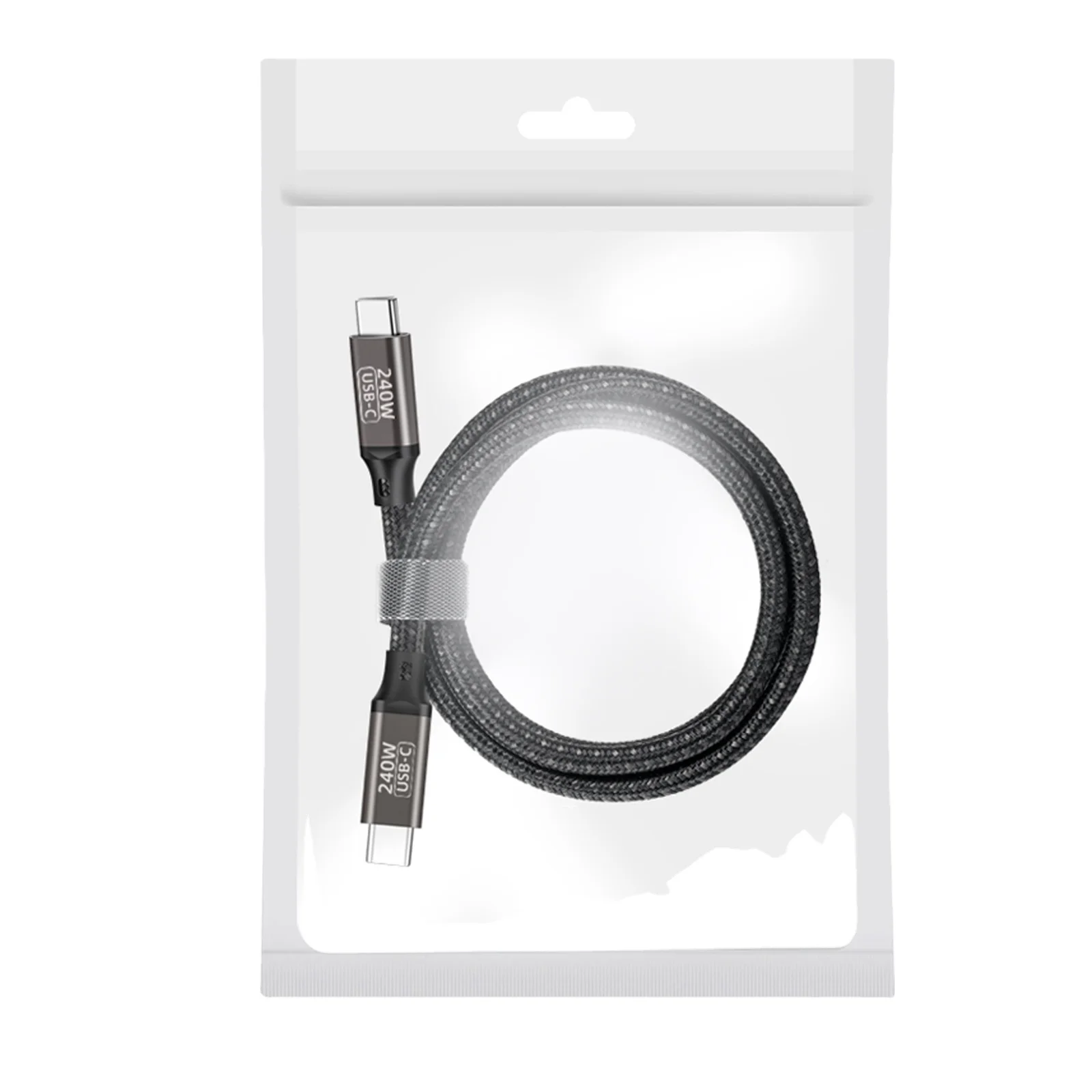 New Standard 0.2m or 3m Pd 240w High Power Fast Charging Usb C3.0 Type-c To Type-c Short Cable