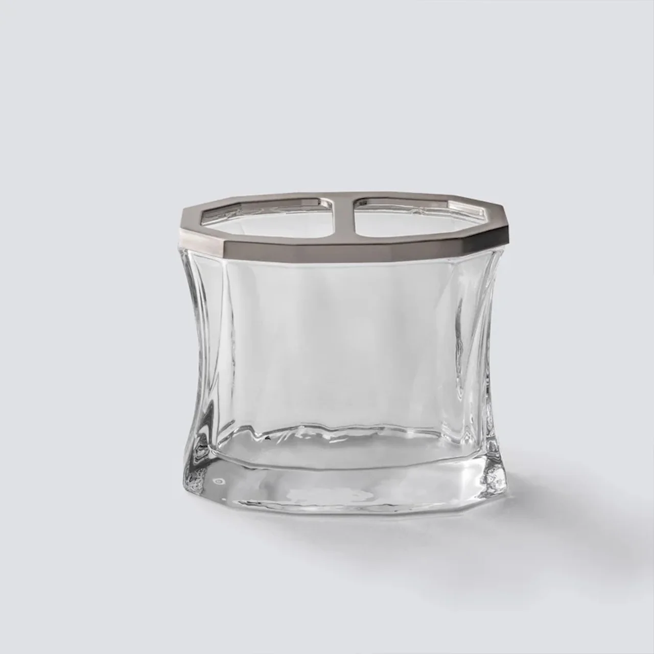 Luxury Modern Glass Bathroom Accessories Set for Home and Hotel Decor