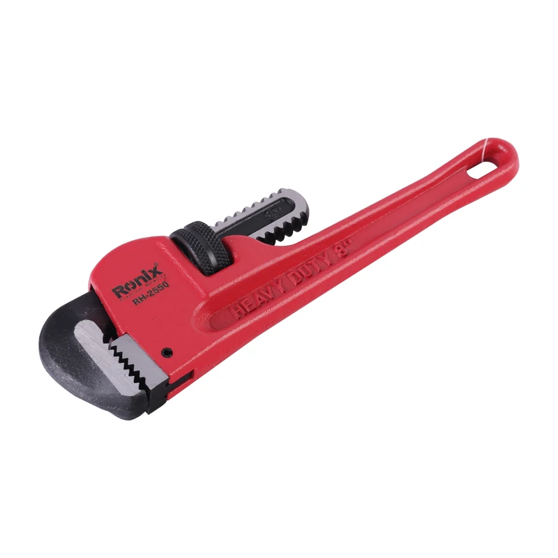 Ronix Model RH-2550 8' Professional Cast Iron Adjustable Heavy Duty Pipe Wrench