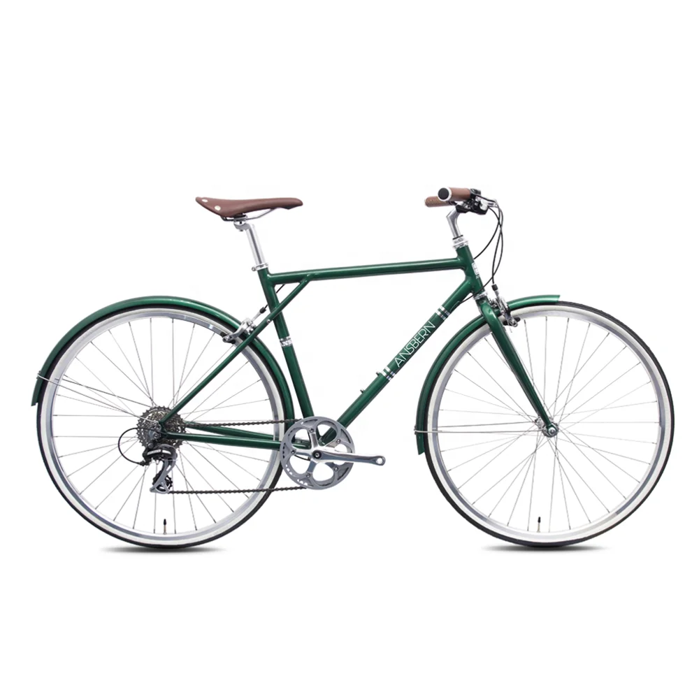 2020 New Arrival 700C Aerodynamic 6061 Aluminum Fork Vintage City Bike