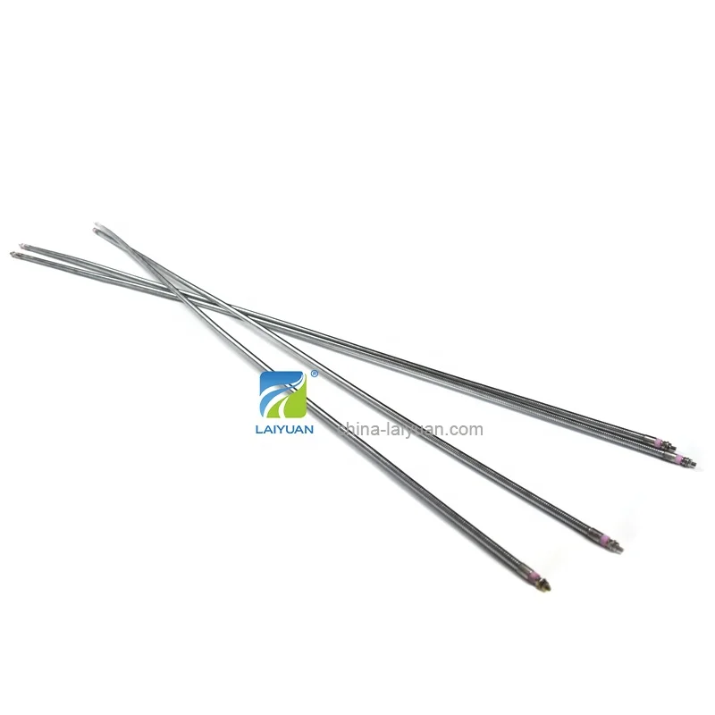 Laiyuan 1500w 2kw 3kw Stainless Steel Customized Straight Tubular Heater Heating Element Tube For Fabrics Pre-treatment