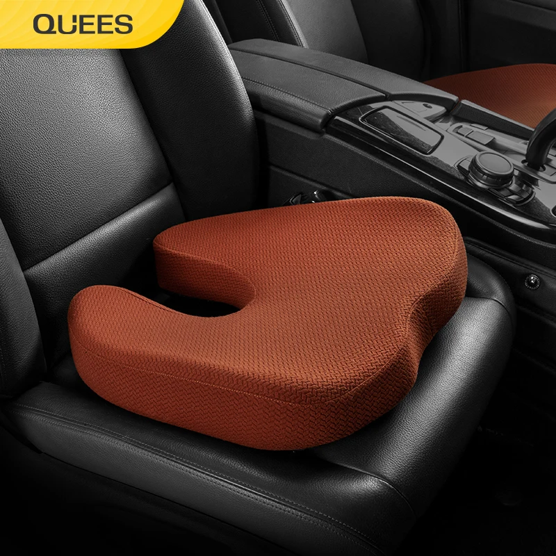 Quees Patent Zero Gravity Adult Car Home Office Chair Orthopedic Memory Foam Coccyx Seat Cushion