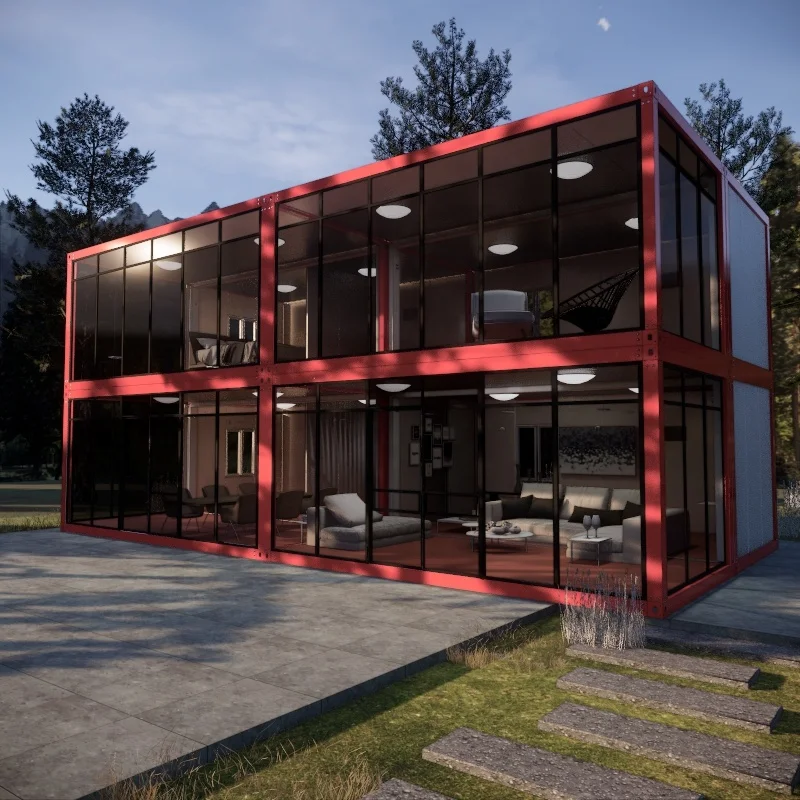 Beautiful new design New Zealand simple insulated beach house for hotel