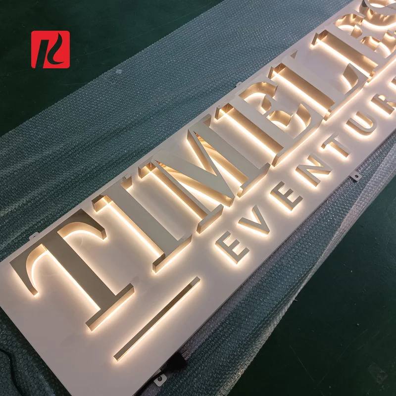 Kexian Custom Electronic Signs Logo Illuminated Led Letter Sign Led Channel Letters Backlit Signs for Office Company Store