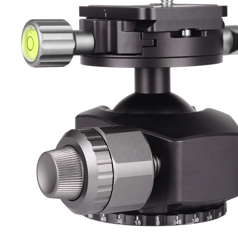 
XILETU XLS284C+G44 Hot sale Professional portable non-axial carbon fiber low-gravity holder Tripod set 