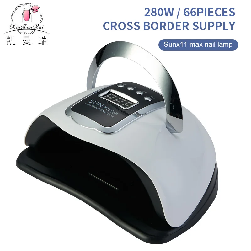 Hot Sale SUN X11 MAX Nail Lamp Dryer 45/66LEDS 220/280W Professional UV LED Nail Lamp For Drying Nail Gel Polishing