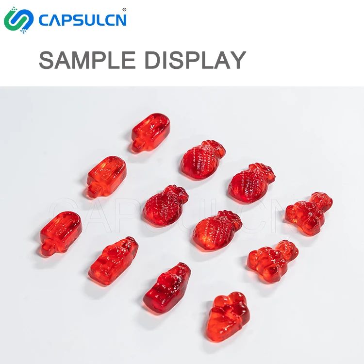 Lab Small Sweet And Candies Making Machine Manual Semi-Automatic Round Jelly Gummy Soft Candy Making Machine