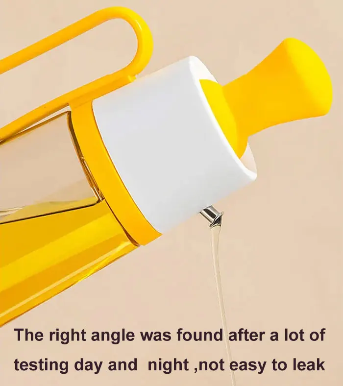 550ML Multifunction Olive Oil Sprayer Kitchen Cooking Baking BBQ 2 in Oil Dispenser Glass Oil Bottle With Silicone Brush