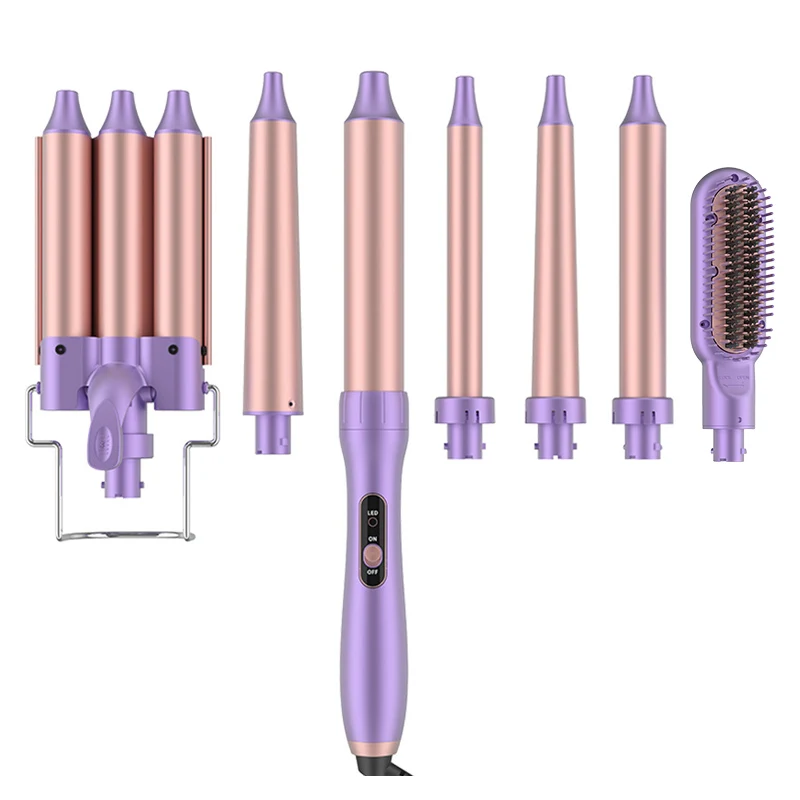 Best Selling Professional Multi Head Assembleable  Magic Hair Curler Ceramic Heating Hair Curler Electric  Hair Curling Iron