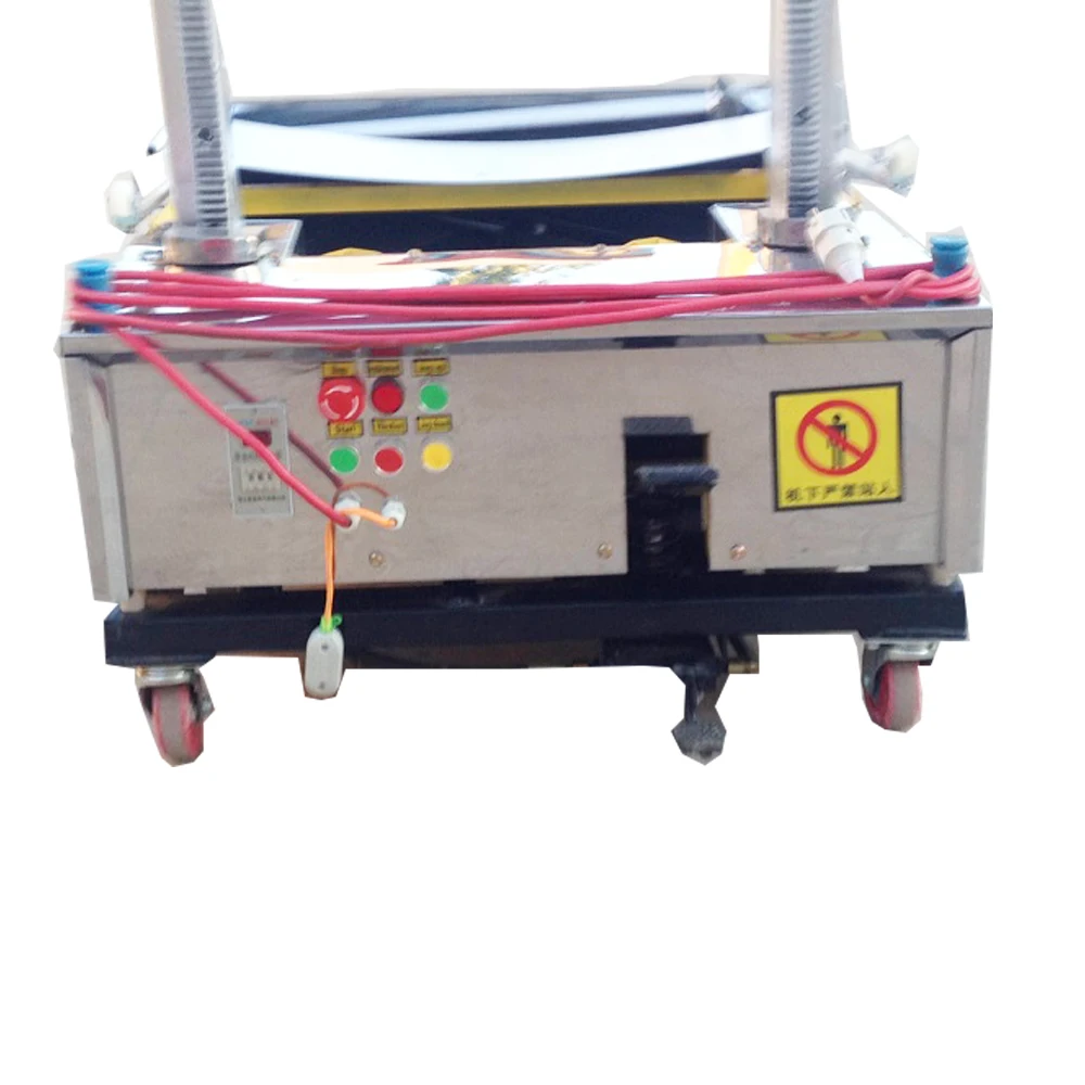 Auto rendering machine for wall/plastering machine good quality