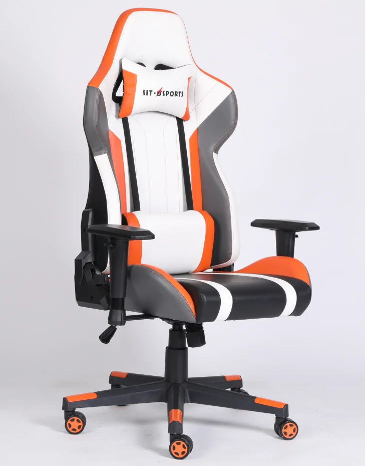 
Free Sample 2021 Factory NEW High Back PU Leather Racing Reclining Massage RGB Premium Gaming Chairs 