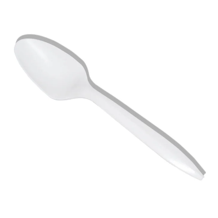Disposable knife, fork and spoon set with issue PLA packaged takeaway degradable CPLA cutlery
