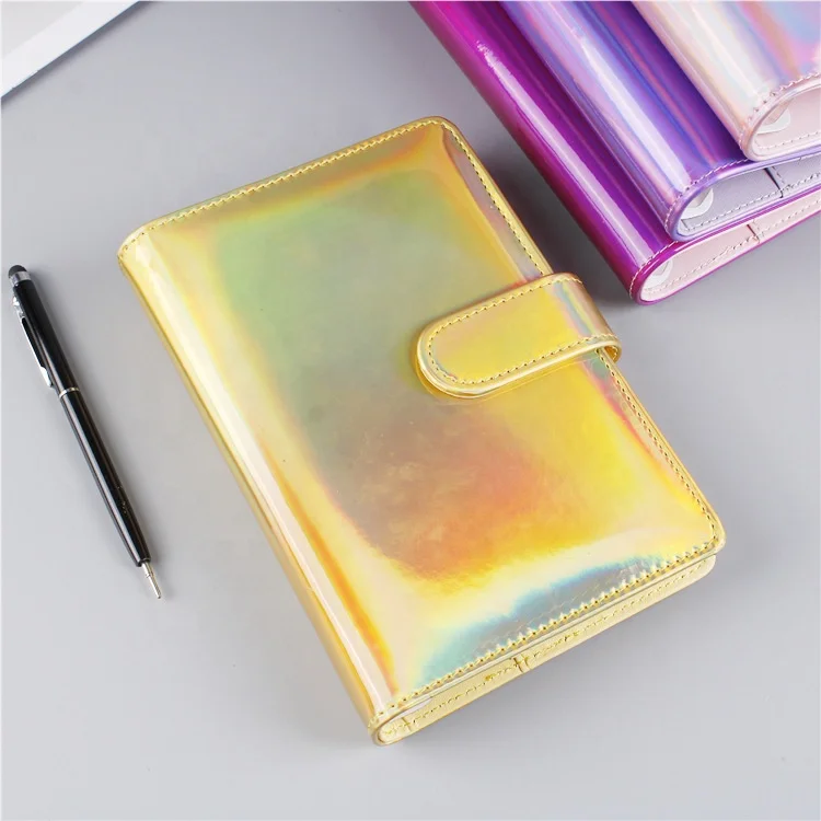 A5 A6 A7 Size Custom Organizer PU Leather Cover With Cash Envelopes Budget Binder