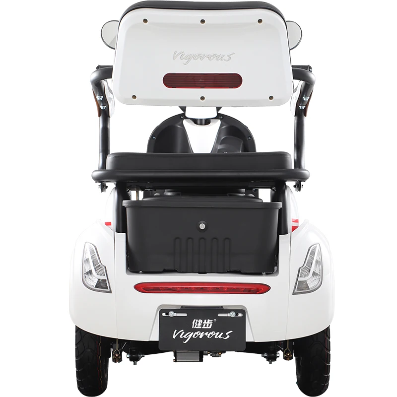 XW4 500 ватт 4 колесный скутер 60 В электрический скутер с аккумулятором электрический самокат для взрослых с сиденьем