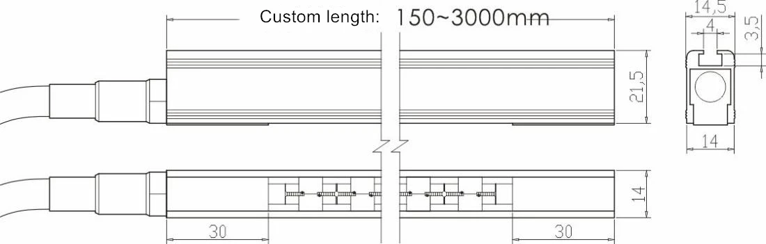 Electrostatic Ion Eliminator manufacturer 7KV generated ionizer ST504A latest piezoelectric antistatic ionizing air bar