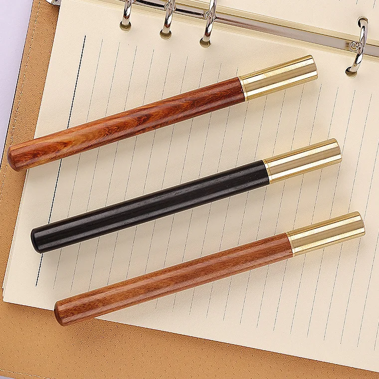luxury rosewood ballpoint pen business gift wooden ball pen office supplies