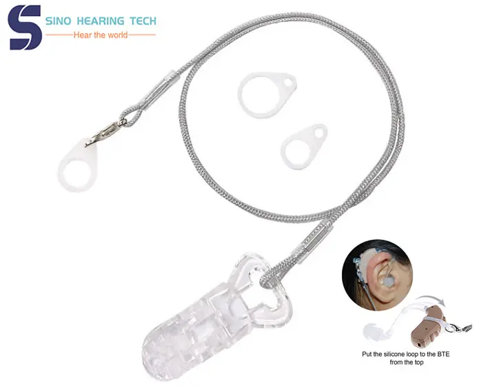 Hearing Aid Anti Dropping Rope BTE Hearing Aids Clip Hanging Rope Hearing Aid Protector