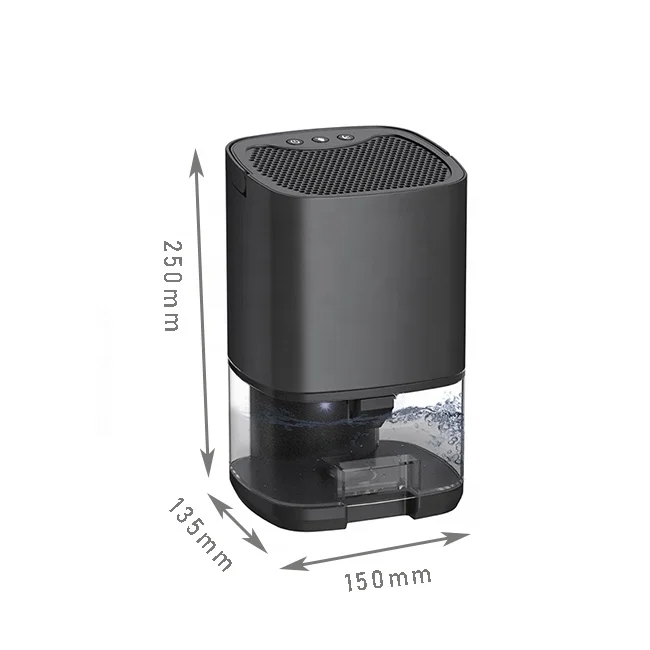 30Ml/D Home Appliance 1L Electric Compressor Three Fan Speed Air Dehumidifier For Wet Weather