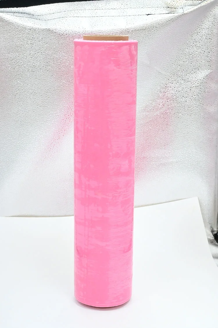 Direct Selling Customizable Stretch Wrapping Film Moisture Proof Plastic Colour Wrap Film