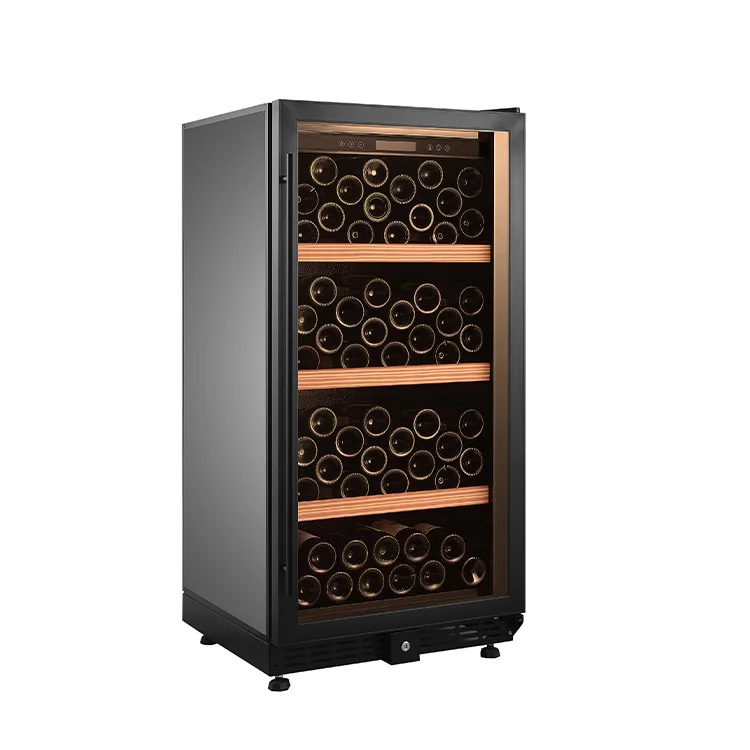 
Built-in or Freestanding 72 Bottle Wine furniture Quiet Constant Temperature Energy Efficient Fridge With Wine Cooler 