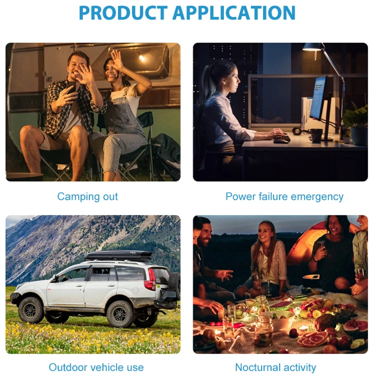 Outdoor Camping High Power Portable Power Stations Emergency Power Supply For Outdoor Activities