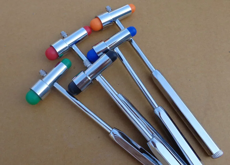 Перкуссионный рефлекторный молоток тромнера, нейрологический диагностический ПВХ головной молоток