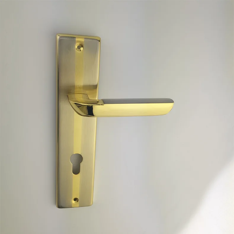 Indonesia Hot Sale Knurled Lever Door Handle Design Handles for Wooden Doors