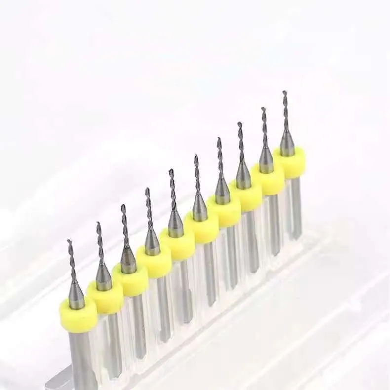 10pcs/set 0.3mm to 1.2mm PCB mini drill Bit for print circuit board