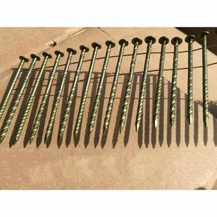 34 Deg Wire Pallet steel Bright Coil Nails screw for Construction