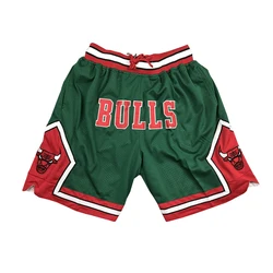 Black High Quality Basketball Shorts Embroidered mesh Classical Basketball Jersey Various Teams Sports Uniform To Select