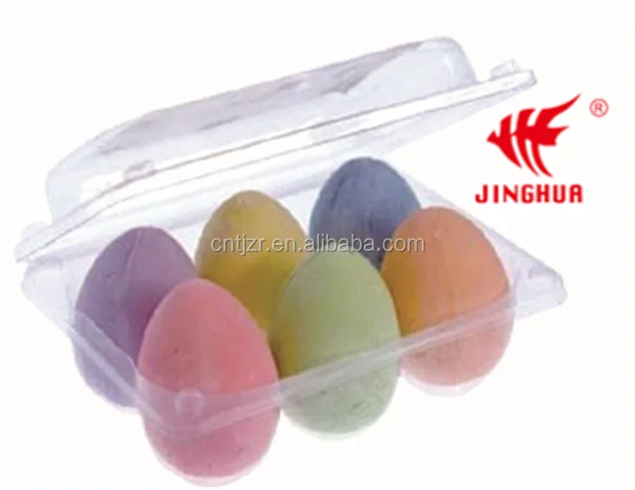Factory price different package high quality Sidewalk Chalk Egg-shaped